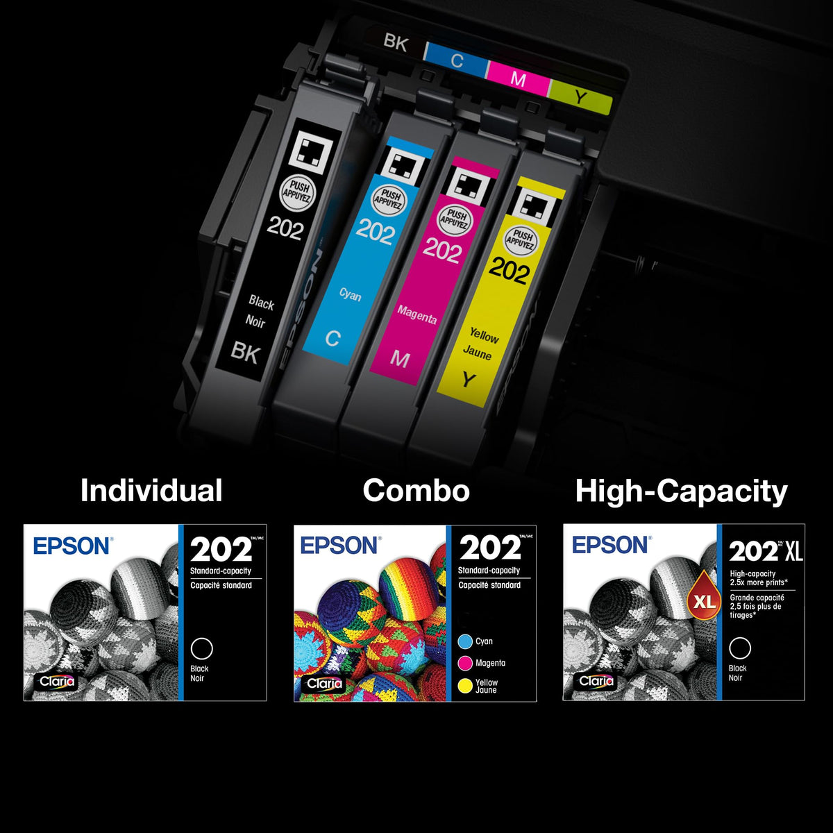 Epson Inkjet Printer Ink T202520-S, Standard Capacity, 3 Count – view 5