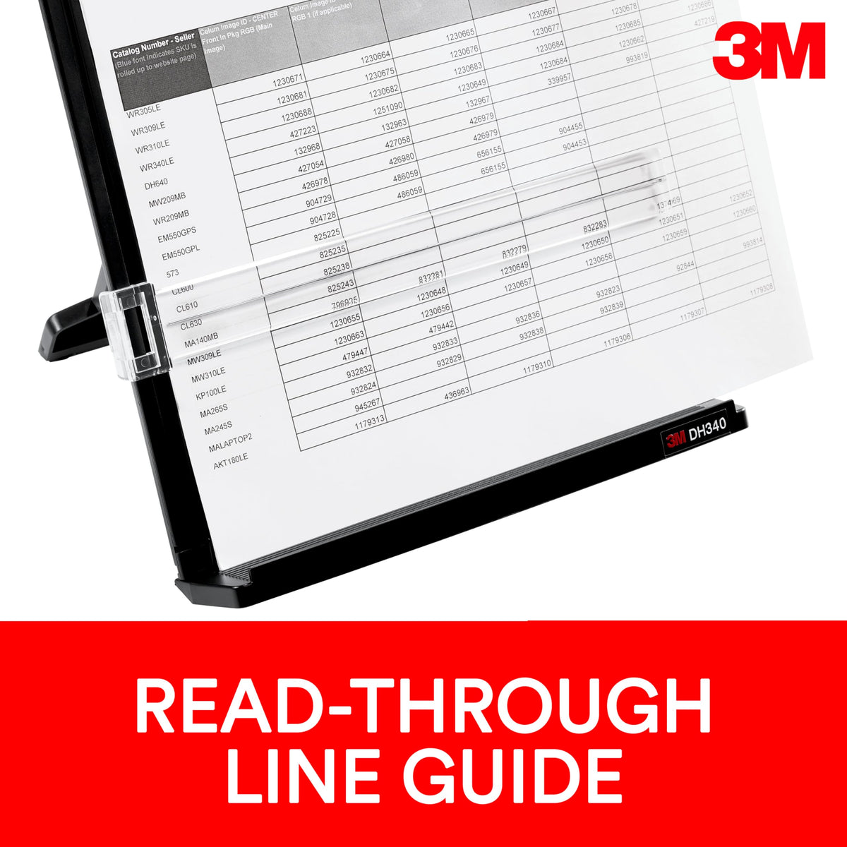 3M Book Document Stand DH340MB, 12-Inch – view 5