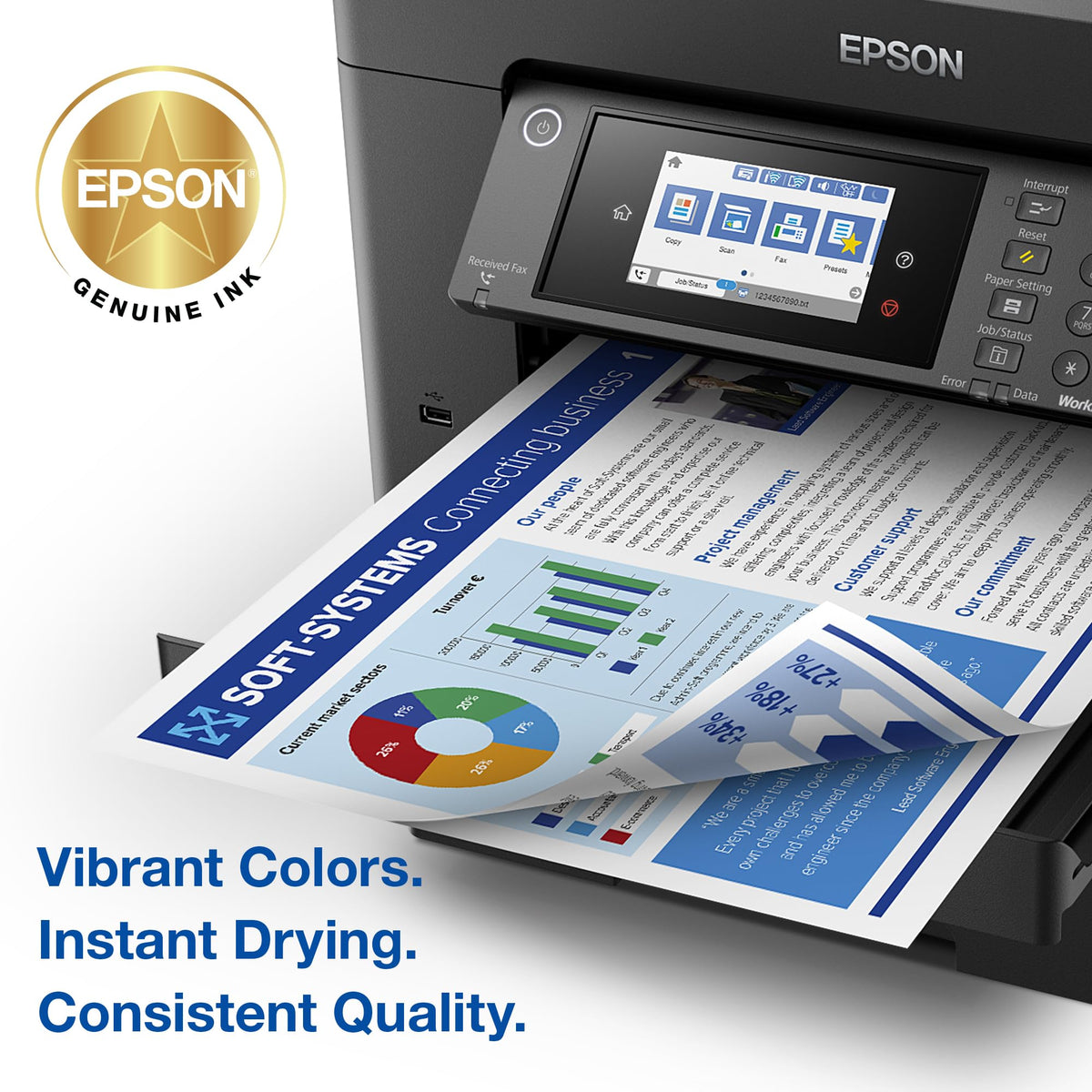 Epson Inkjet Printer Ink T812XL-BCS, XL/Standard, 4 Count – view 4
