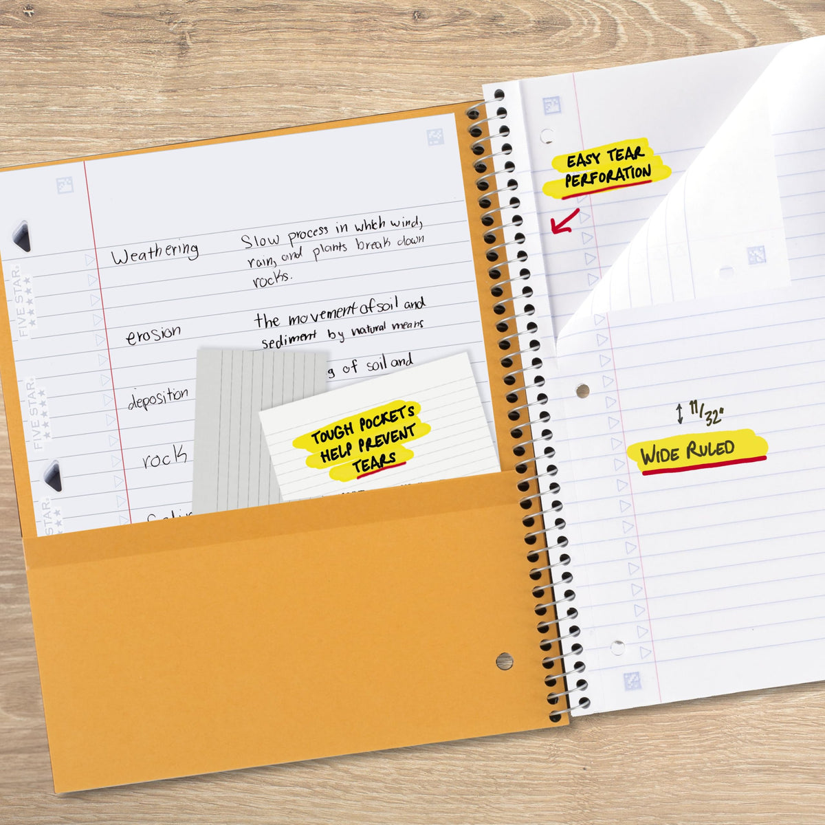 Five Star Blank Book 38042, 6 count – view 6
