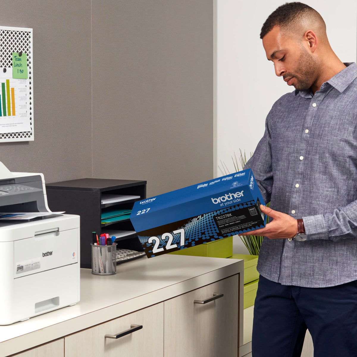Brother Laser Printer Toner TN227BK, High Yield – view 4