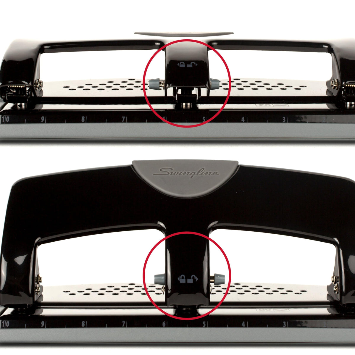Mead Hole Punch 74133, 3 Hole Punch – view 7