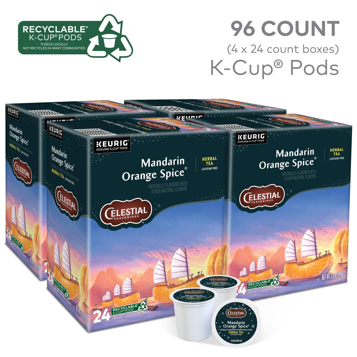Celestial Seasonings Tea 5000203068, 96 Count – view 3