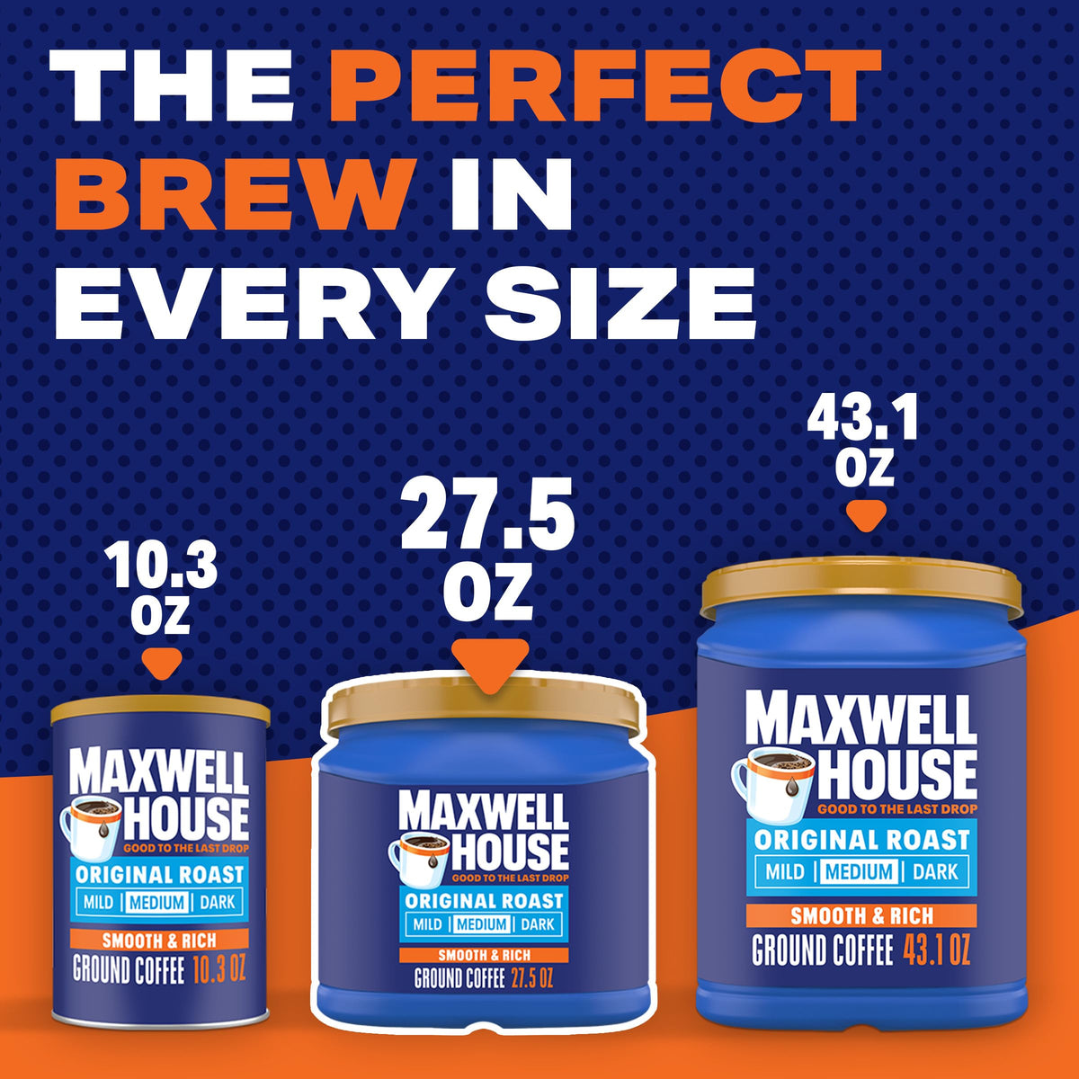 MAXWELL HOUSE Coffee 00043000094228, 27.5 Ounce – view 6