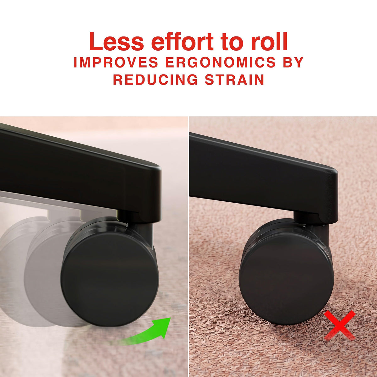 Staples Chair Mat 20229-CC, 36'' x 48'' – view 7
