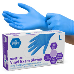 MED PRIDE Protective Glove 50805, Large, 100 Count