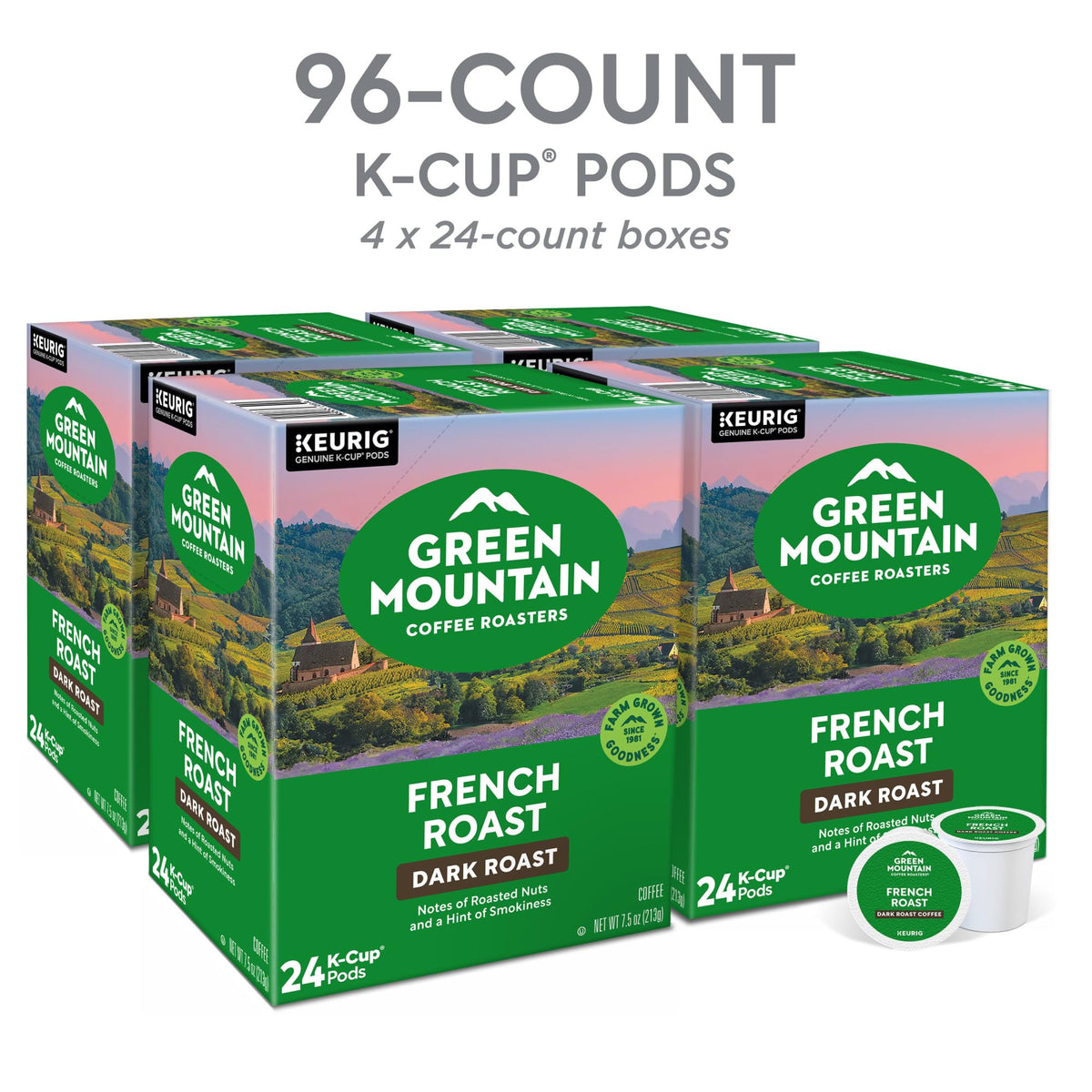 Green Mountain Coffee Roasters Coffee 6694, 24 Count (Pack of 4), 96 Count – view 3