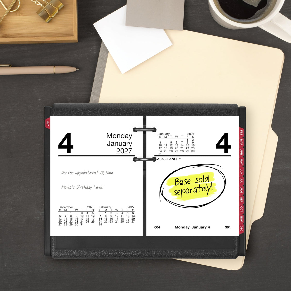 AT-A-GLANCE Calendar E91950, 3" x 3.75" – view 2