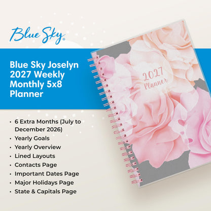 Blue Sky Planner 110396-27AMZ, 5" x 8" – view 9