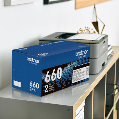 Brother Laser Printer Toner TN6602PK, 2 Count – view 3
