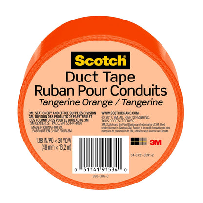 Scotch Adhesive Tapes 920-ORG-C, 1.88 in x 20 yd