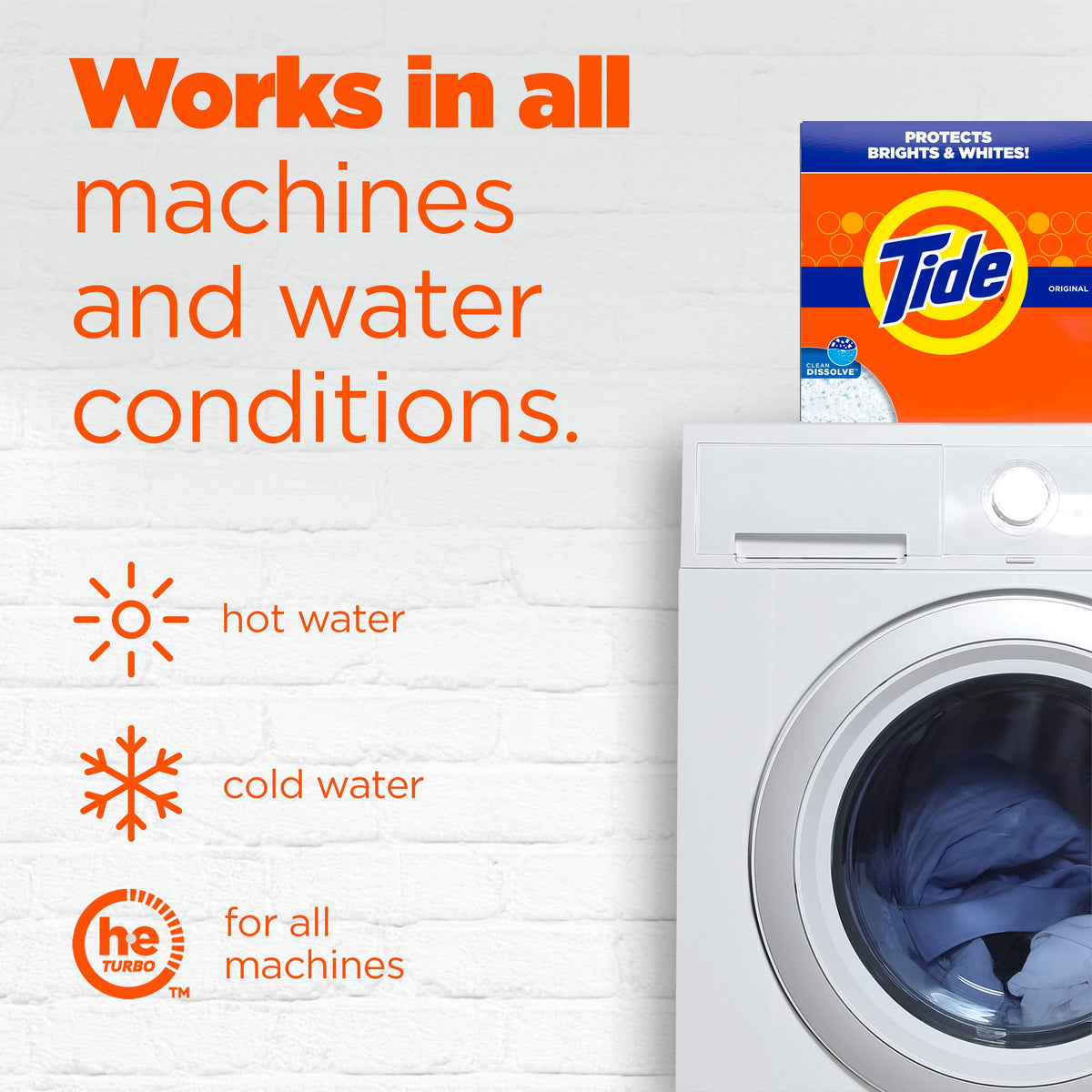 Tide Laundry Detergent P_15241, 85 Ounce – view 7