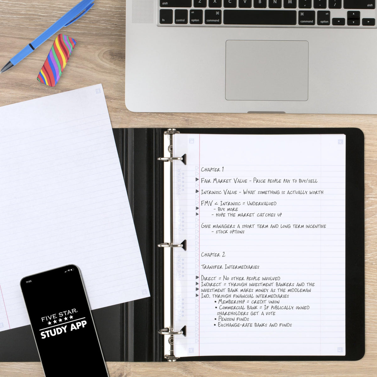 Five Star Writing Paper 170102, 8.5 x 11 inch (80 Count) – view 2