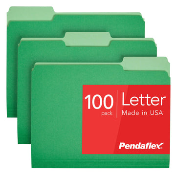 Pendaflex File Folder PFX152 1/3 BGR, 1 Box