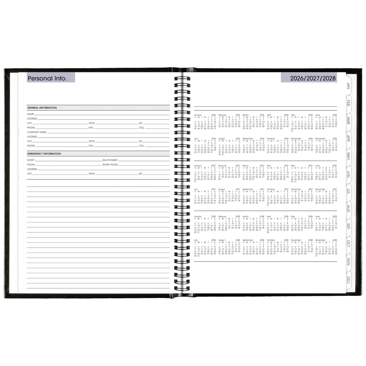 AT-A-GLANCE Planner G520H00, 8" x 11" – view 8