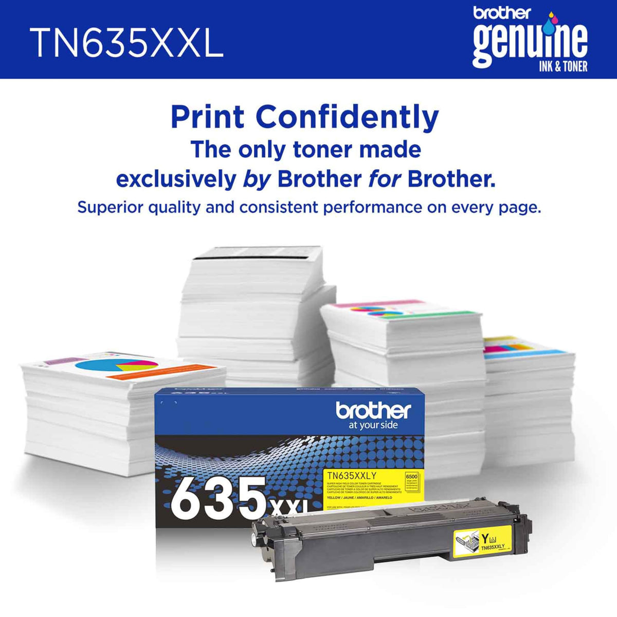 Brother Laser Printer Toner TN635XXLY, Super High Yield – view 4