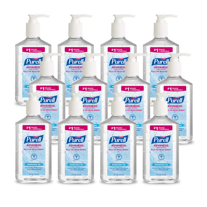 Purell Hand Sanitizer 3659-12, 12 Fl Oz (Pack of 12)