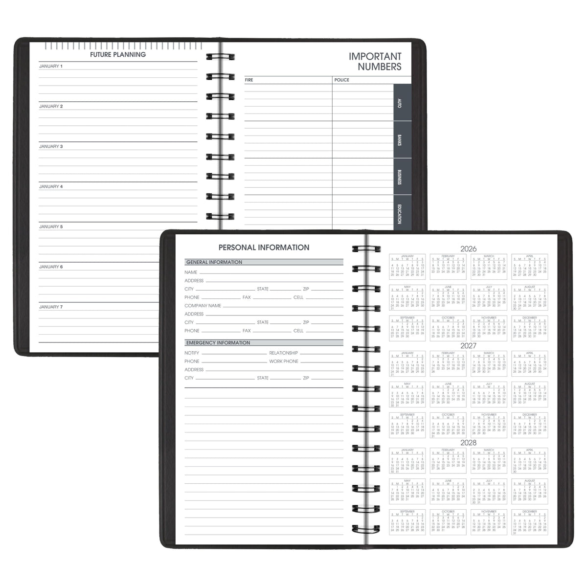 AT-A-GLANCE Planner G10000, 5" x 8" – view 5