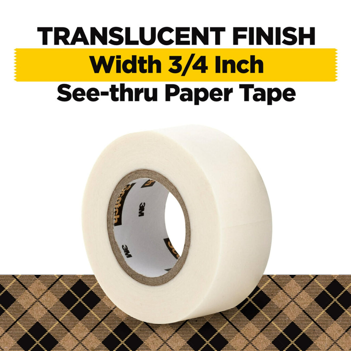 Scotch Adhesive Tapes 814-2P-SR, 2 Rolls – view 2