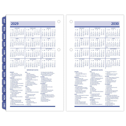 AT-A-GLANCE Calendar E51750, 3.5" x 6" – view 5