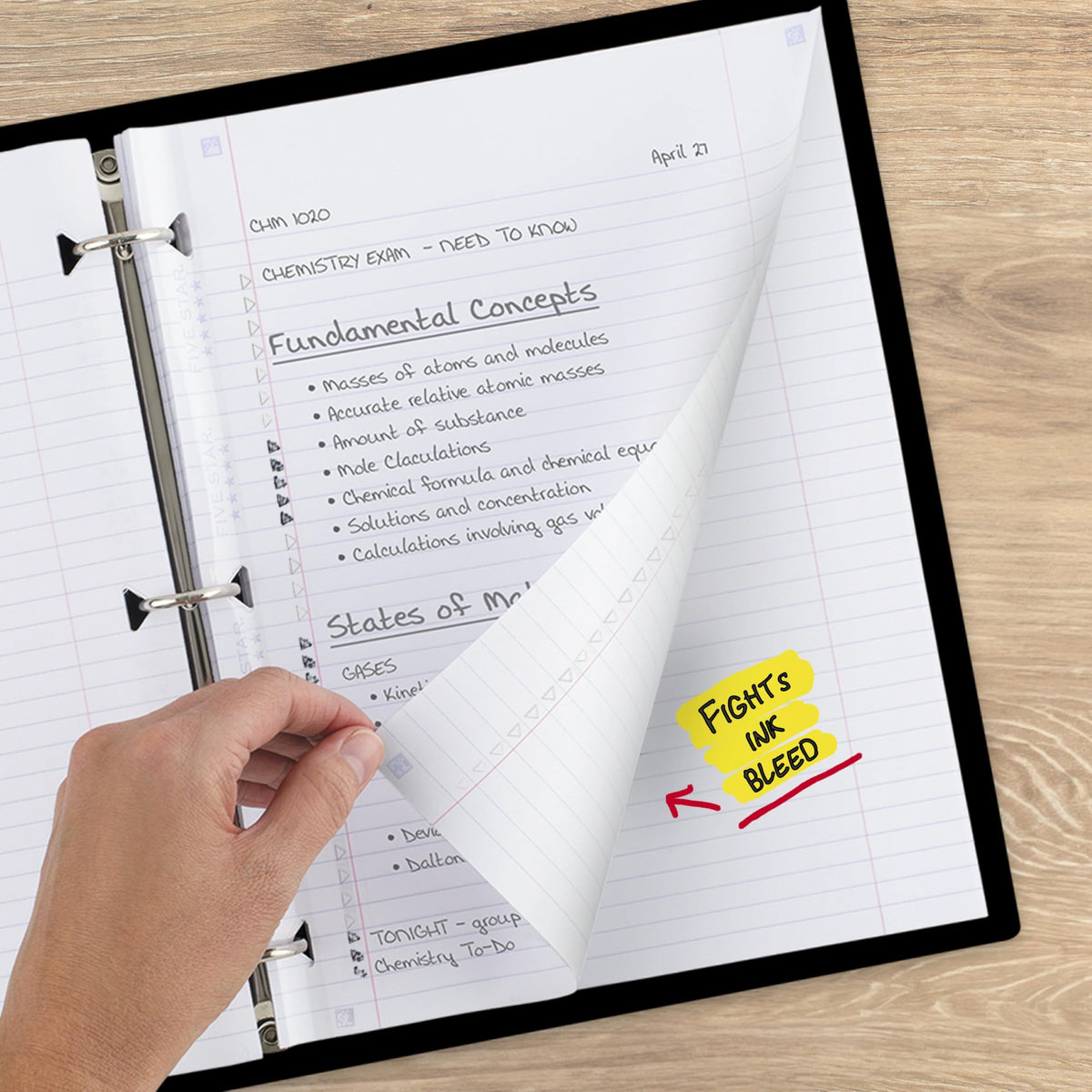 Five Star Writing Paper 170102, 8.5 x 11 inch (80 Count) – view 4