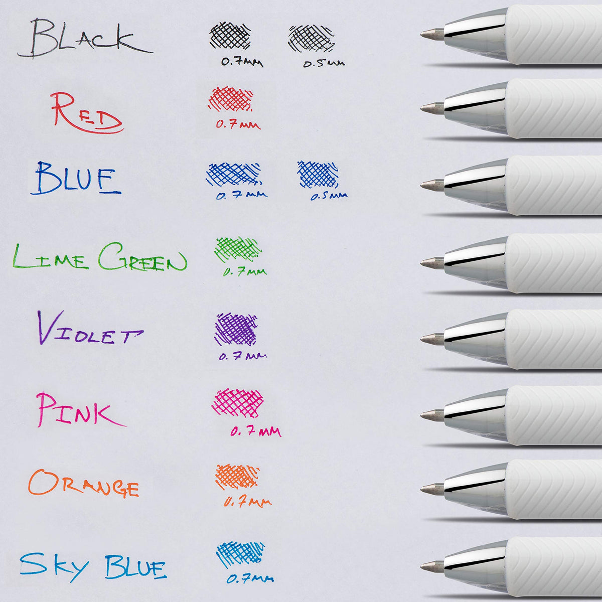 Pentel Writing Instrument BLN75PW-C, 12 Count – view 7