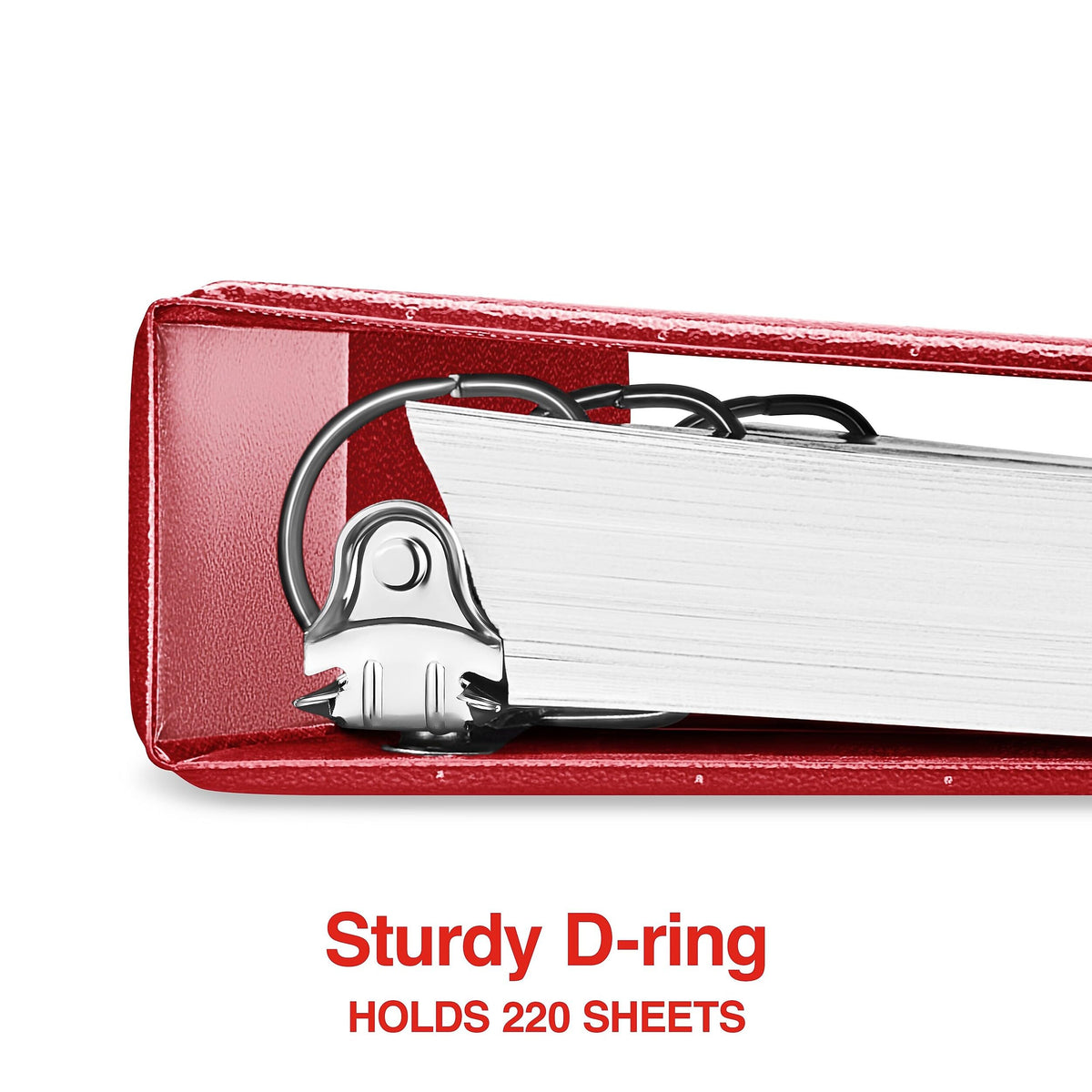 STAPLES Binder Divider 58652-4PK-VB, 1-Inch, 4 Count – view 3