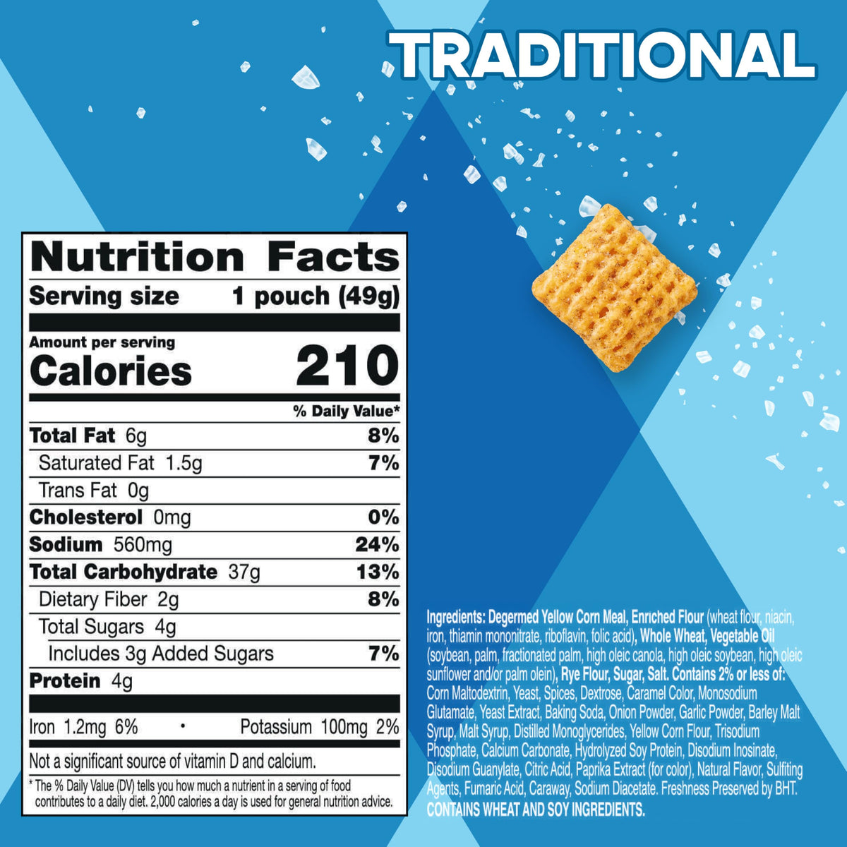 Chex Mix Snack Mix 8226, 0.03 Ounce (Pack of 60) – view 2