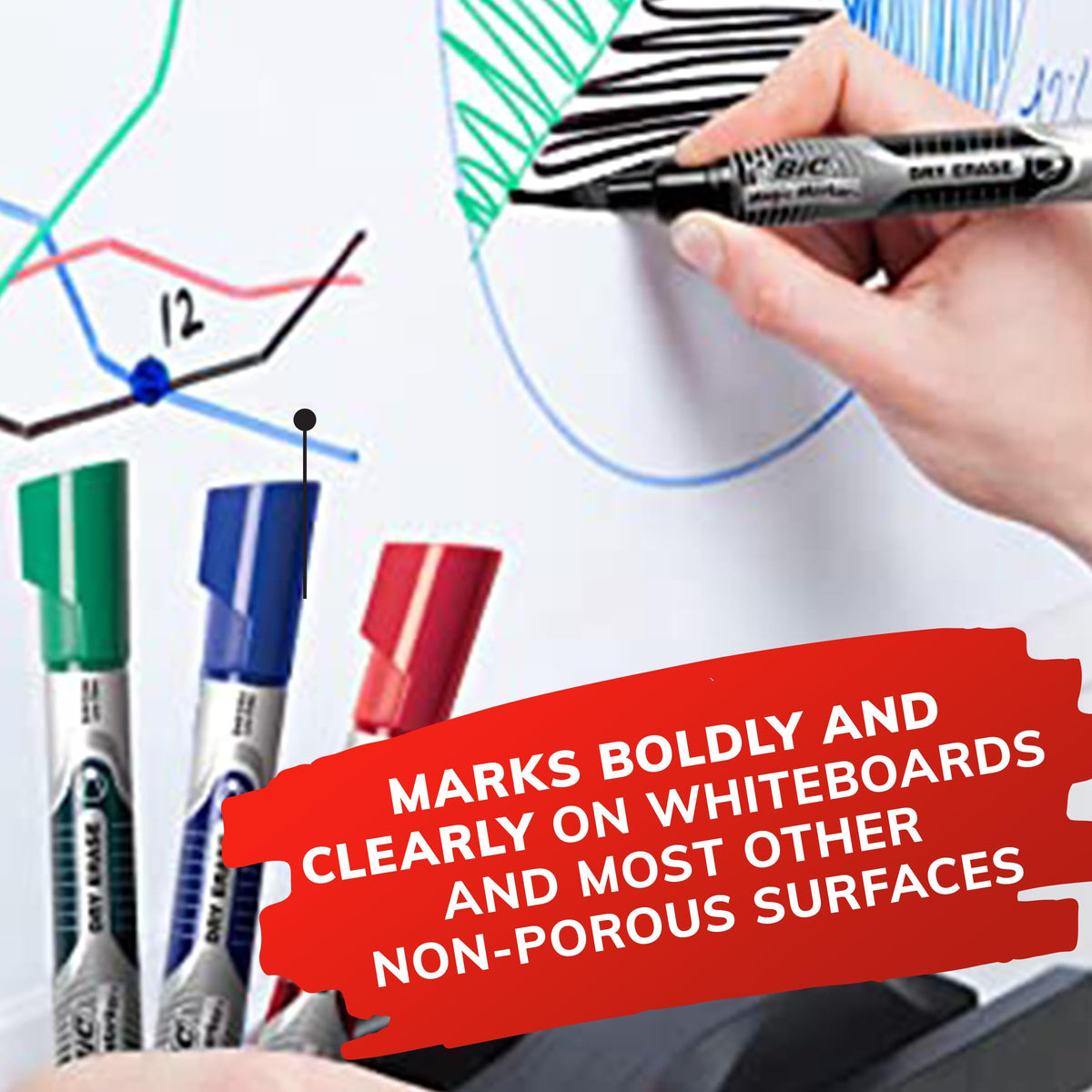 BIC Marking Pen GELITP121, 12 Count – view 5