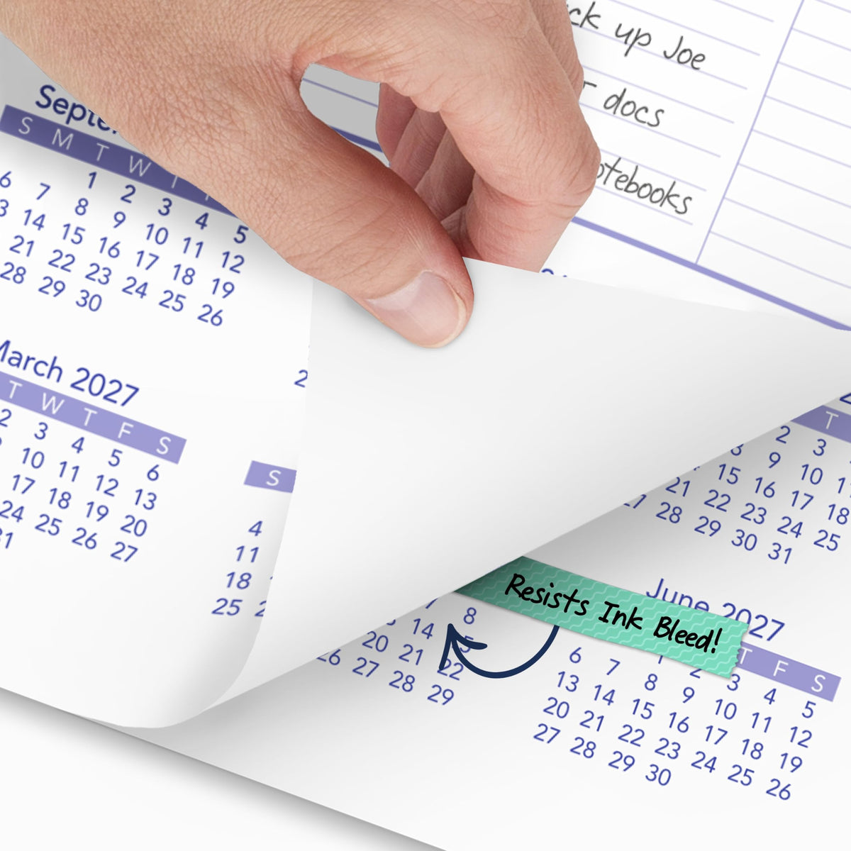 AT-A-GLANCE Calendar AY328, 15.5"W x 22-3/4"H – view 3