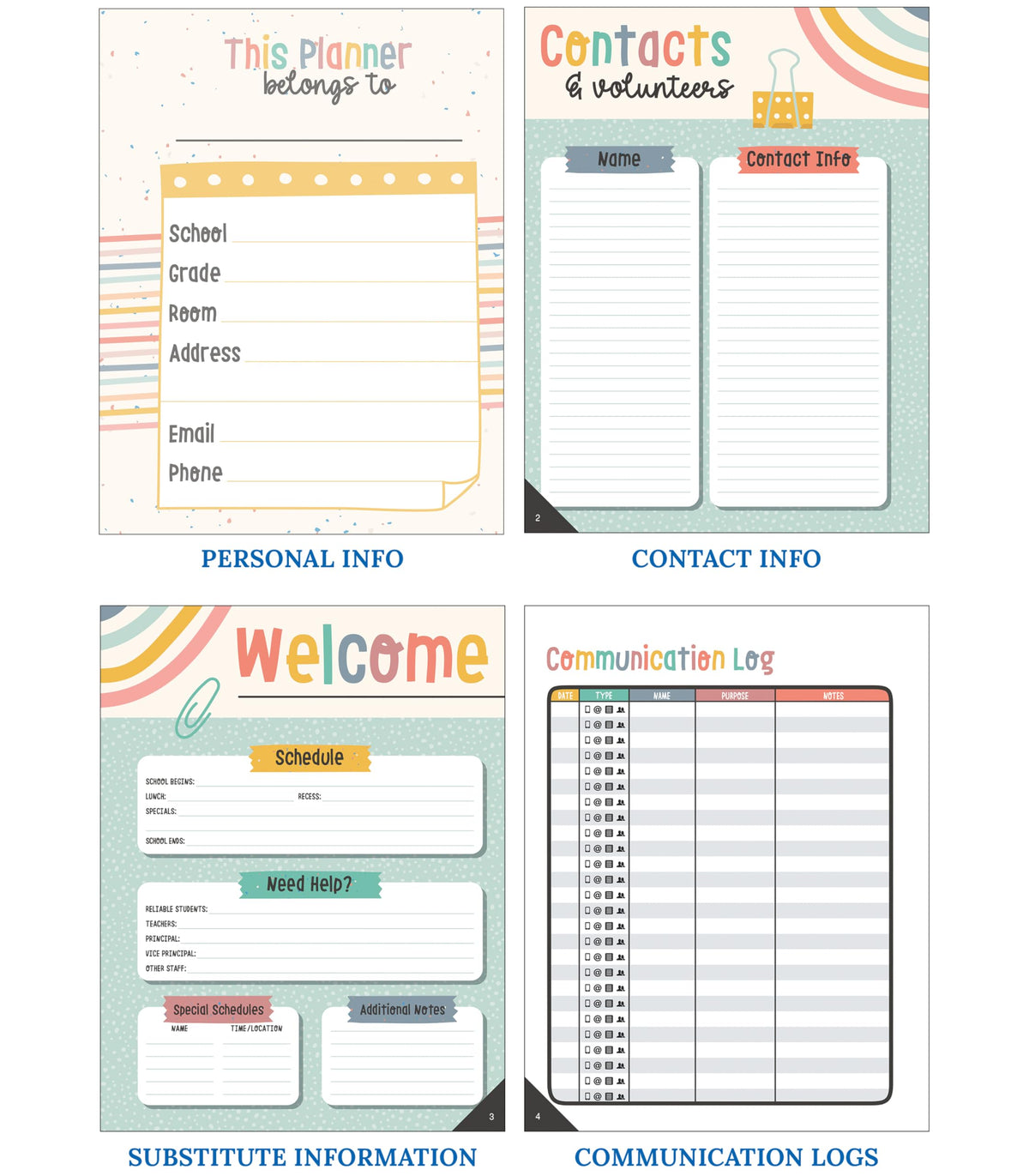 Carson Dellosa Education Planner 105047, 8 in X 11 in, 1.1 Count – view 6