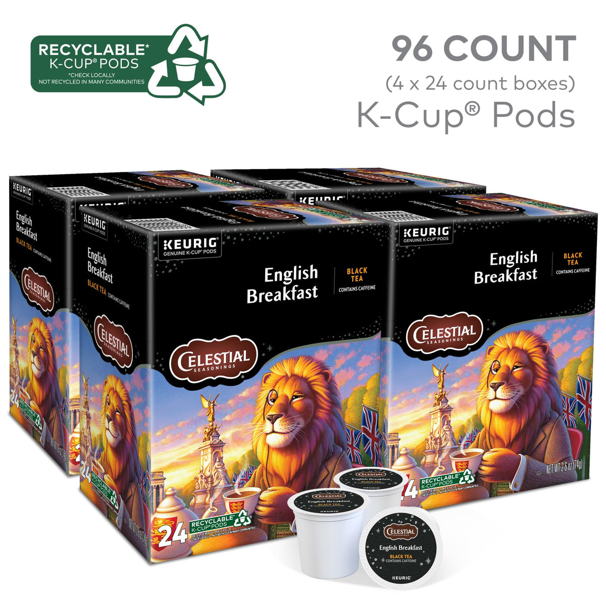 Celestial Seasonings Tea 5000203065, 96 Count – view 3