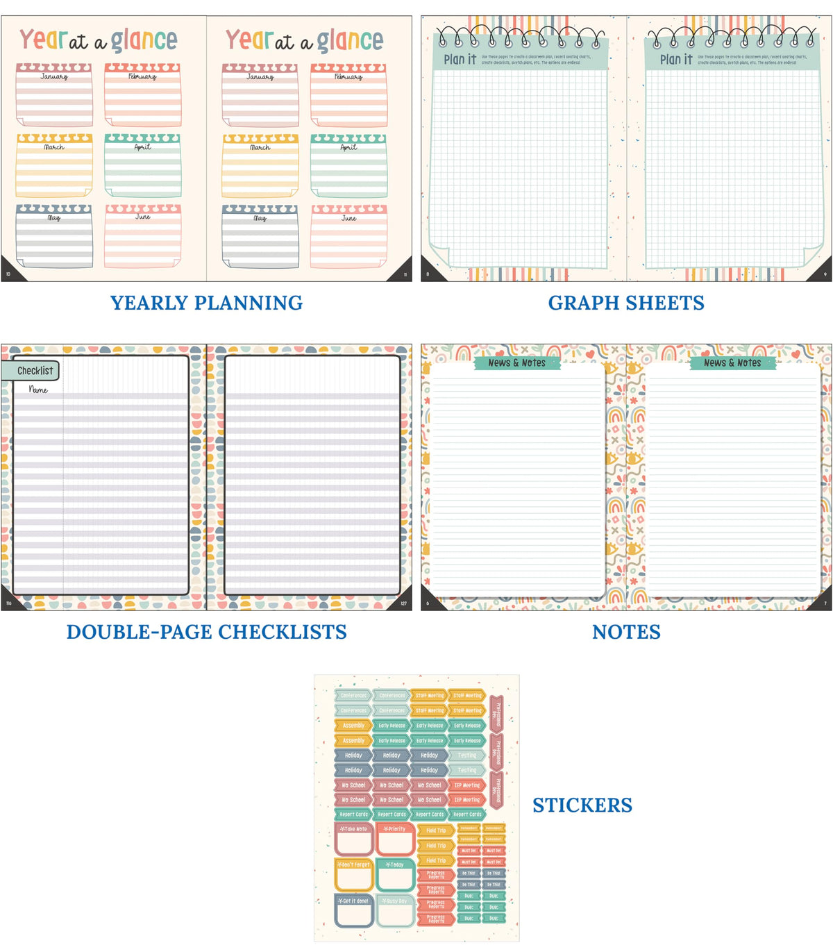 Carson Dellosa Education Planner 105047, 8 in X 11 in, 1.1 Count – view 7