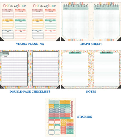 Carson Dellosa Education Planner 105047, 8 in X 11 in, 1.1 Count – view 7