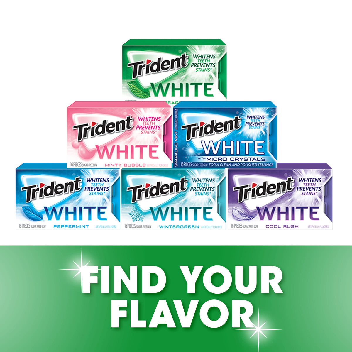 Trident Chewing Gum BCG271165, 16 Count (Pack of 9), 144 Count – view 11