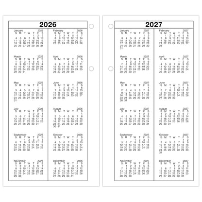 AT-A-GLANCE Calendar E21050, 4.5" x 8" – view 3