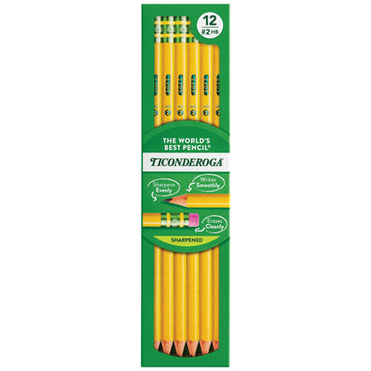 Ticonderoga Writing Instrument X13806, 12 Count