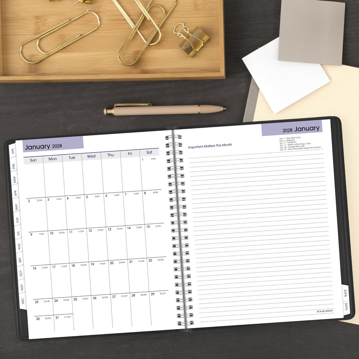 AT-A-GLANCE Planner G54500, 7.5" x 9.25" – view 3
