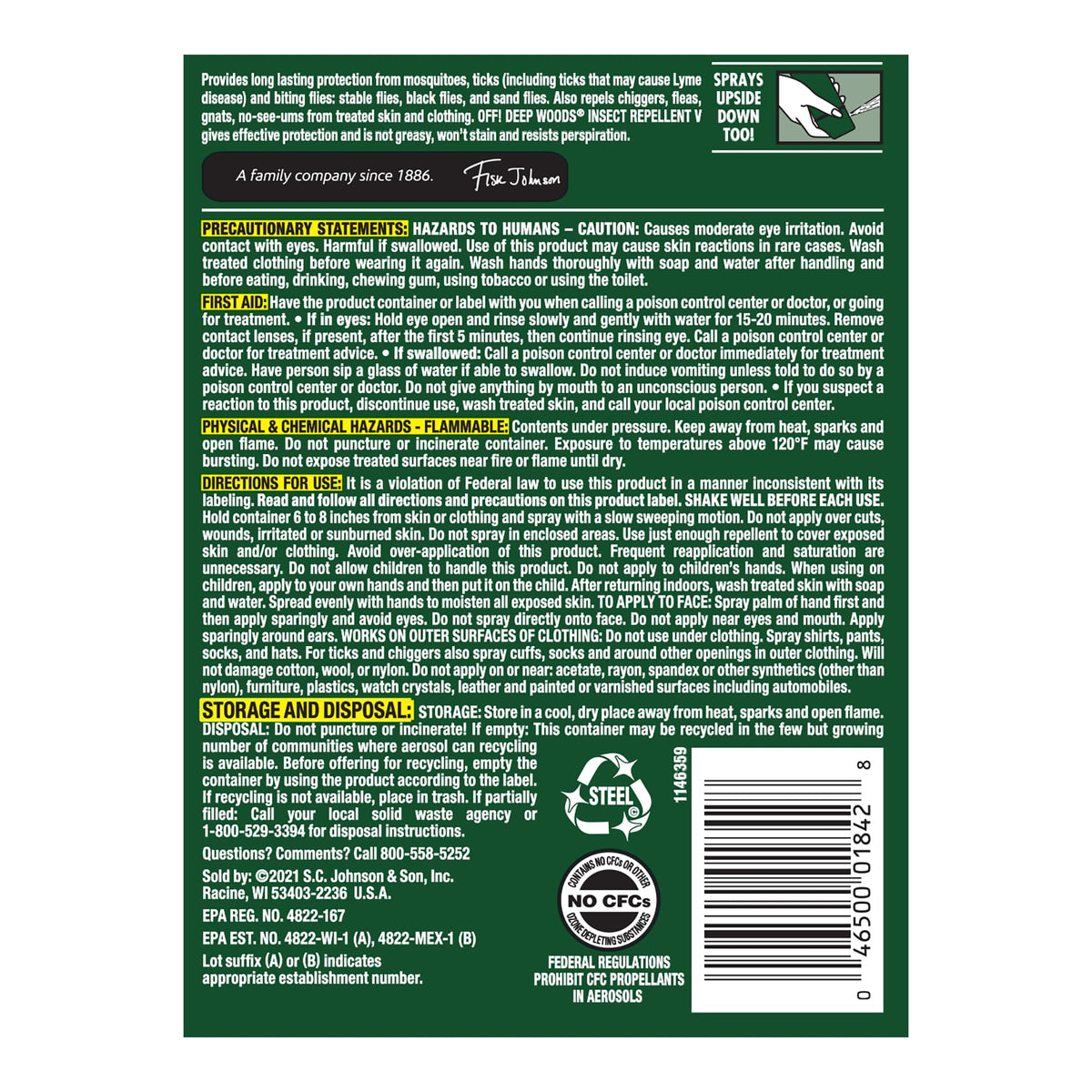 OFF! Insect Repellent 1842, 6 Ounce – view 12