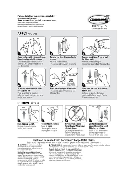 Command Storage Hook 17053BN-ES, Large – view 9