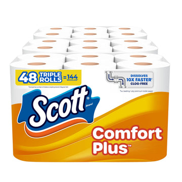 Scott Toilet Paper 10054000579407, 231 sheets (Pack of 48)