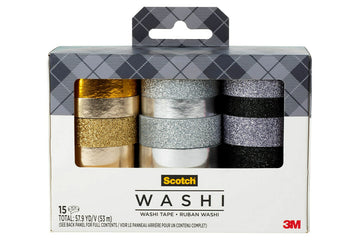 Scotch Adhesive Tapes C1017-15-P6, 15-pack