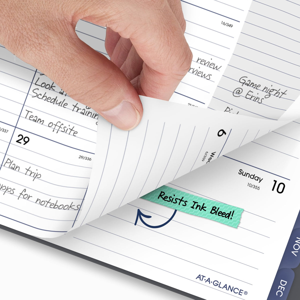 AT-A-GLANCE Planner GC54507, 8.5" x 11" – view 4