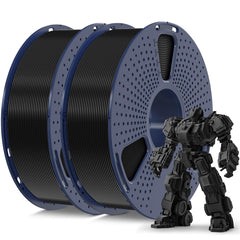 SUNLU Thermoplastic Filament PLA Plus 3D Filament SL-BK/BK, 2 kg