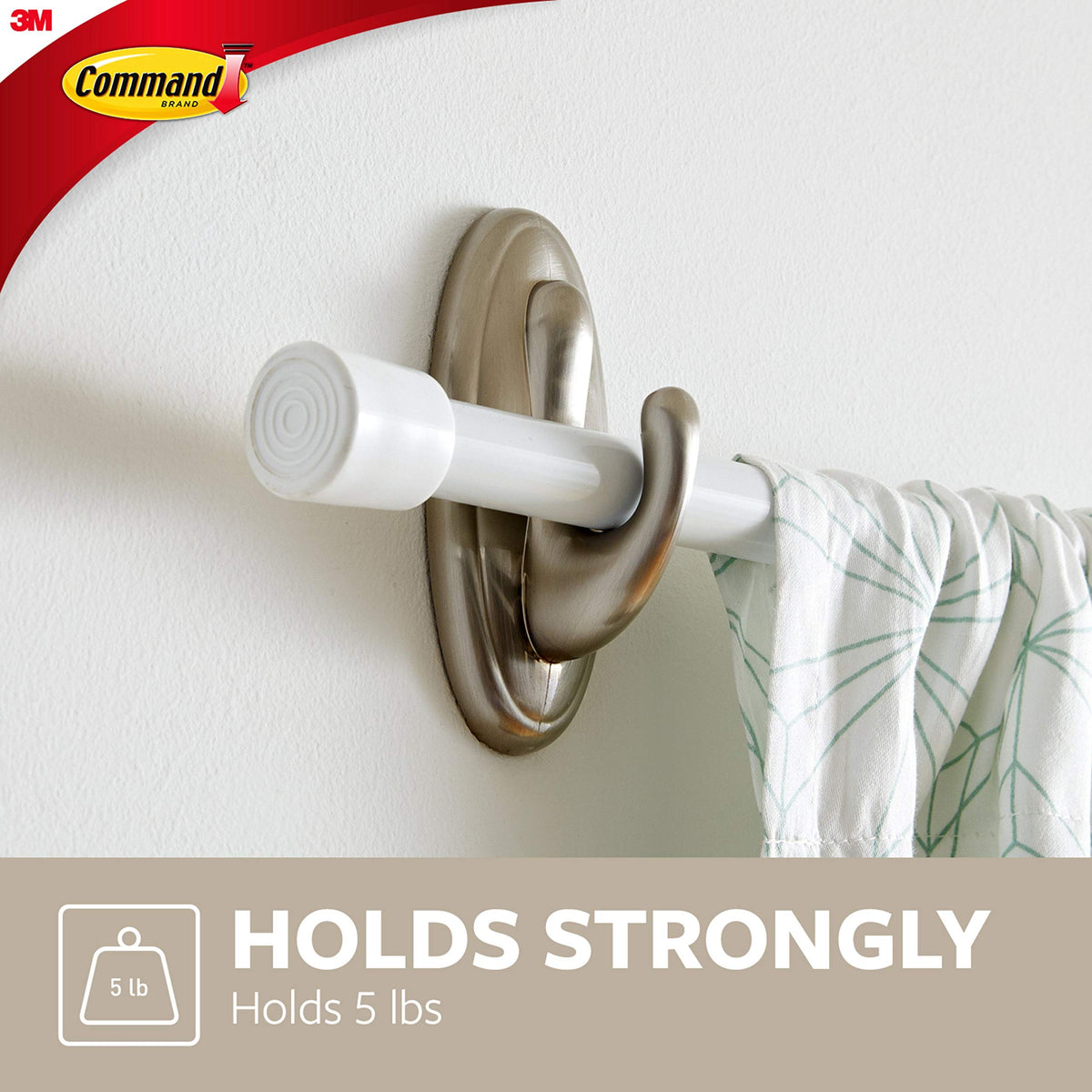 Command Storage Hook 17053BN-ES, Large – view 3