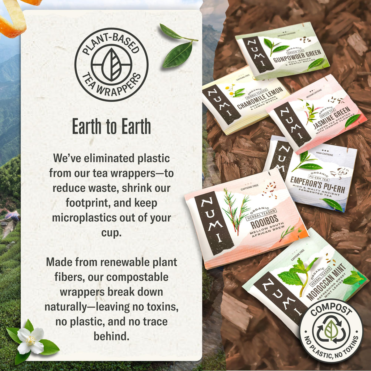 Numi Tea 680692101041, 18 Count – view 6