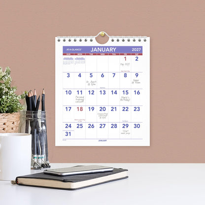 AT-A-GLANCE Calendar PM528, 6.5"W x 7.5"H – view 3