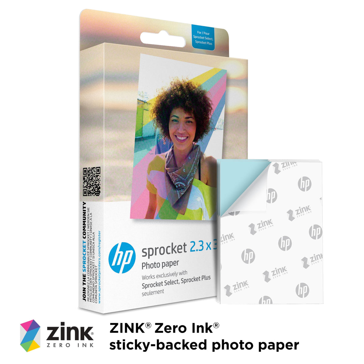 HP Photographic Paper HPIZL2X350-ZL, 2.3x3.4 – view 2