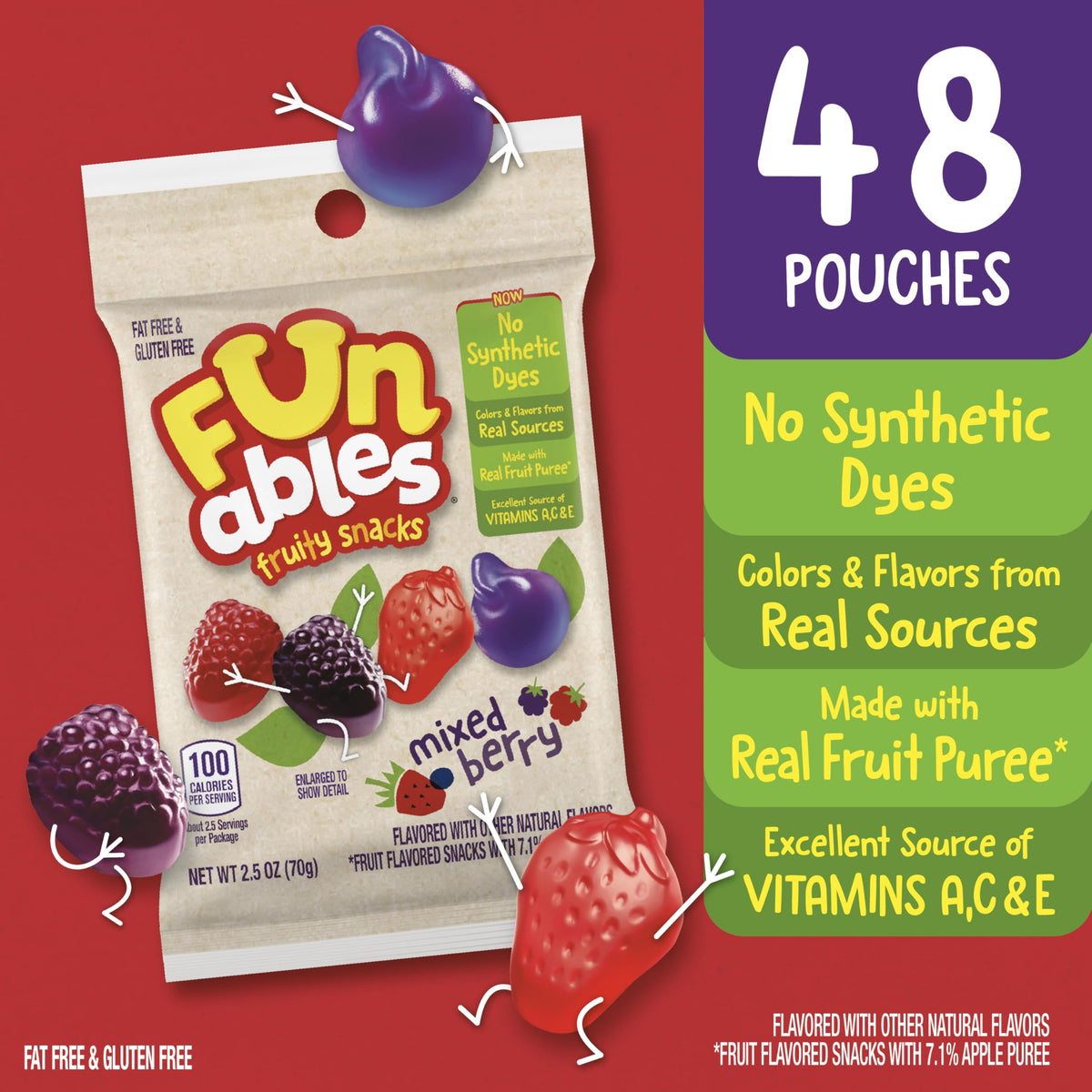 Funables Fruit Snack FER05475, 2.5 Ounce (Pack of 48) – view 5