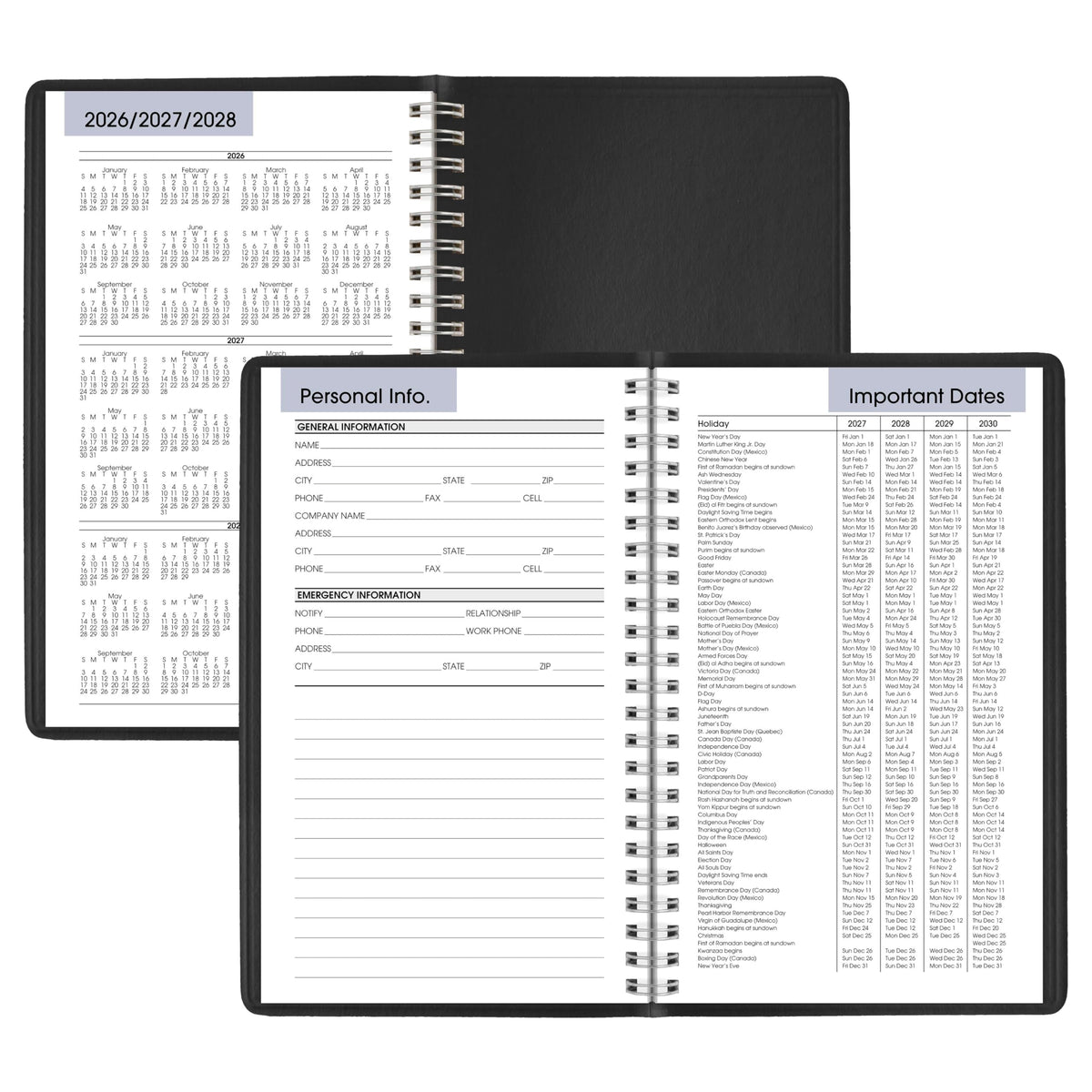 AT-A-GLANCE Planner G20000, 5" x 8" – view 5